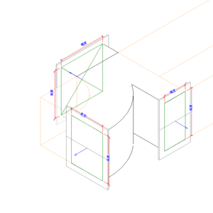 矩形掃掠彎曲-法蘭_V18