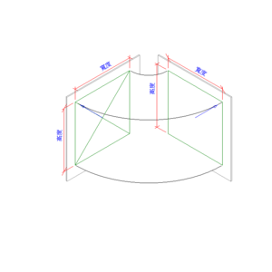 矩形短半徑彎頭-法蘭_V18