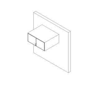 牆上層櫥櫃(雙門)_V18