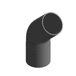 南亞PVC_U管_45°單放口(厚)接頭_4英吋_V23