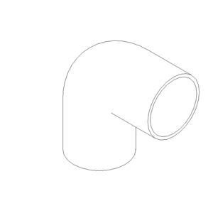 南亞PVC_U管_90度L行接頭200_V23