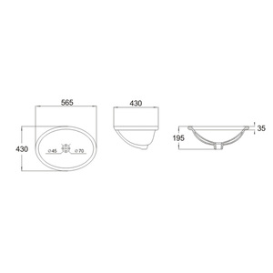凱樂KARAT_K-1599F亞都臺下盆_V22