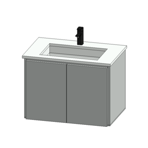 凱樂KARAT_K-1367+KC-367CH米蘭清清浴櫃72cm_V22