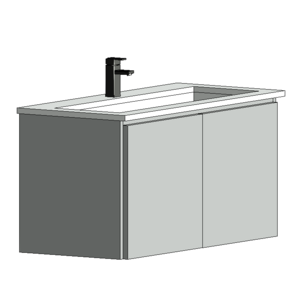 凱樂KARAT_K-1362+KC-362CH米蘭清清浴櫃102cm_V22