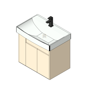 凱樂KARAT_K-1741+KC-741CH米萊清清浴櫃62cm_V22