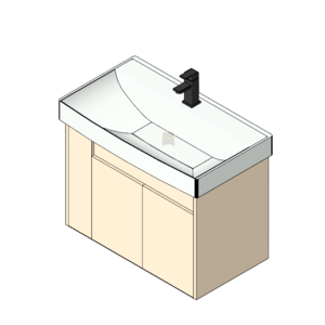 凱樂KARAT_K-1747+KC-747CH米萊清清浴櫃72cm_V22