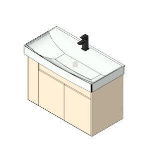 凱樂KARAT_K-1742+KC-742CH米萊清清浴櫃82cm_V22