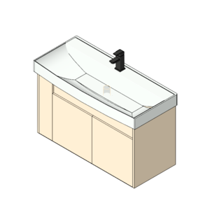 凱樂KARAT_K-1743+KC-743CH米萊清清浴櫃92cm_V22
