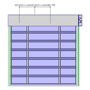 電動玻璃折疊門_V18