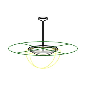 M_吊燈 - 半球體