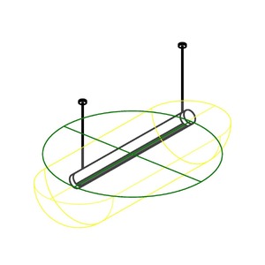 M_吊燈 - 線性 - 1 燈