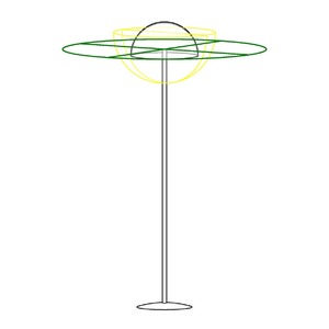 M_落地燈 - 半球狀