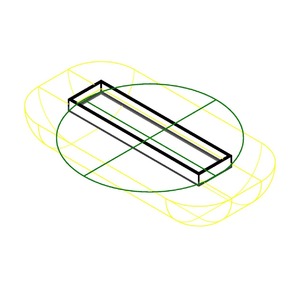 M_層板燈 - 線性方形