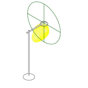 M_立燈 - 臂式延伸