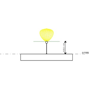 M_吊燈 - 線性 - 1 燈