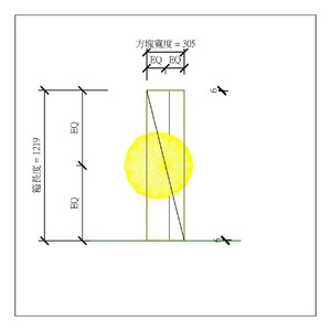 M_嵌壁式直接-間接照明 - 非對稱