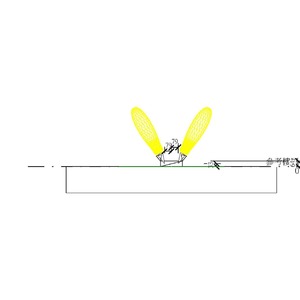 M_螢光燈管槽 - 晶體狀