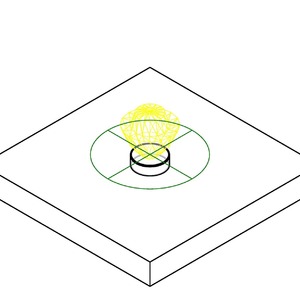 M_燭臺燈 - 扁圓